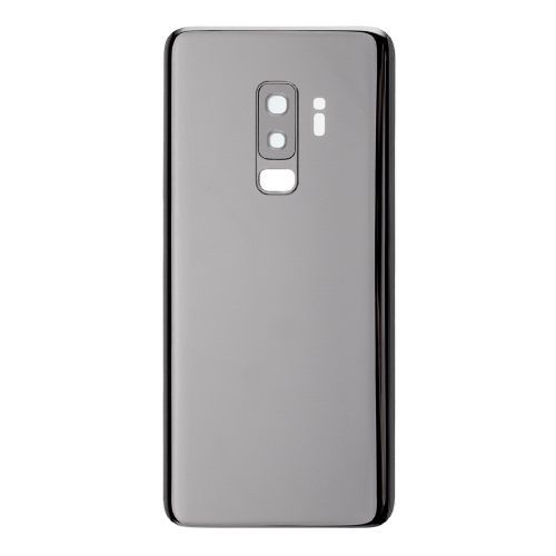 Back Cover With Camera Lens Compatible for Samsung Galaxy S9 Plus - Grey
